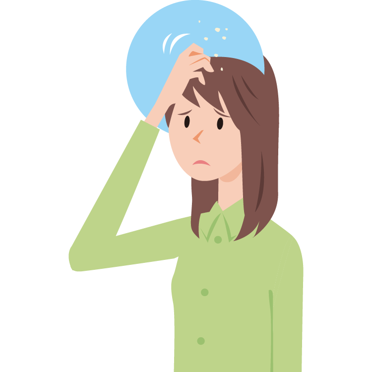 フケって何？どうして出るの？