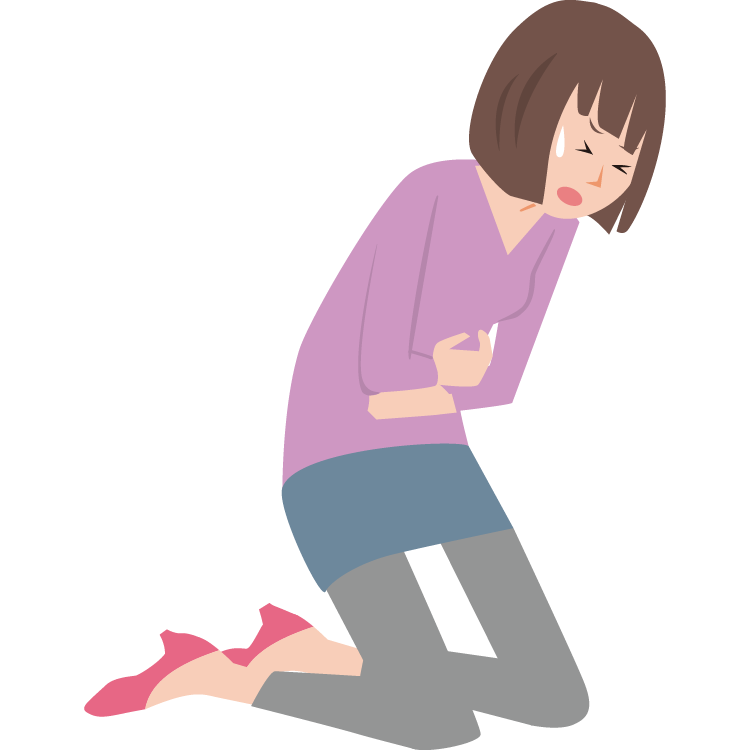 パチスロ 検索周辺が痛くつらい女性