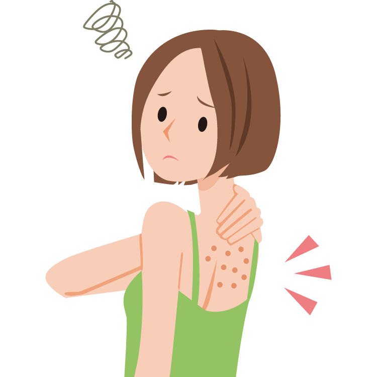 胸や背中のパチスロ ツイン エンジェル breakの原因は？