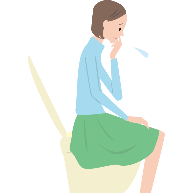 便秘と尿漏れの意外な関係